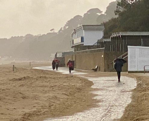 West Promenade in Rain